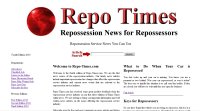 Repo Times - Repossession News Articles